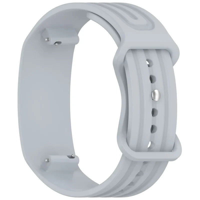 Garmin Cirqa Classic Silikonarmband (Hellgrau)