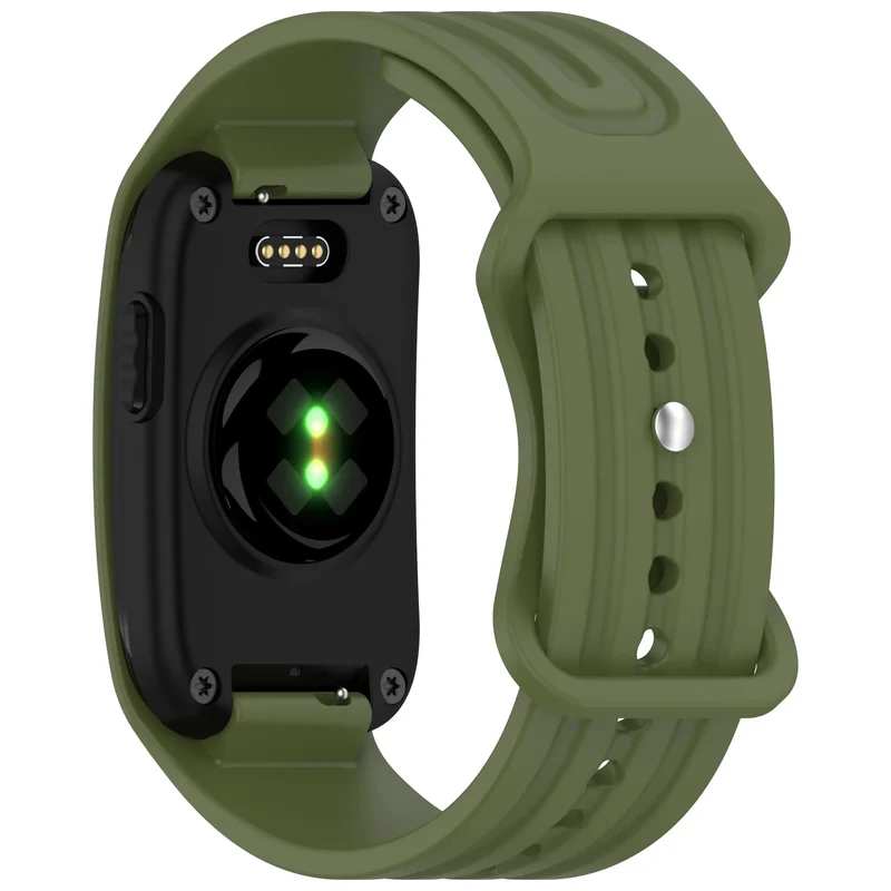 Garmin Cirqa Classic Silikonarmband (Armeegrün)