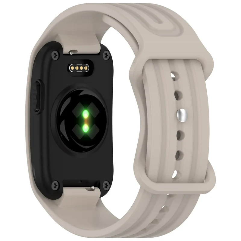 Garmin Cirqa Classic Silikonarmband (Nebelgrau)
