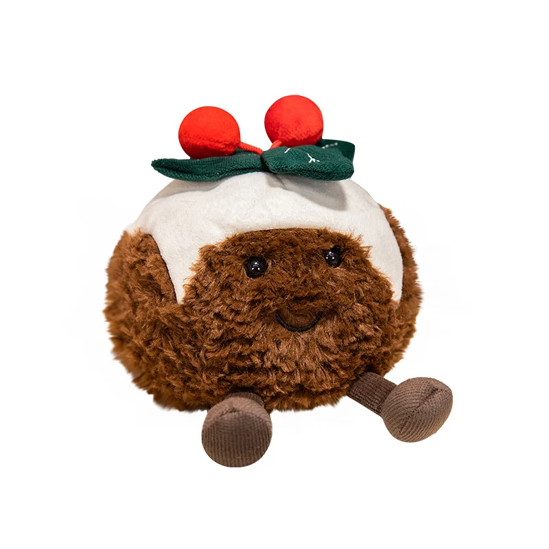Weihnachts-Plüschfiguren, 10 cm