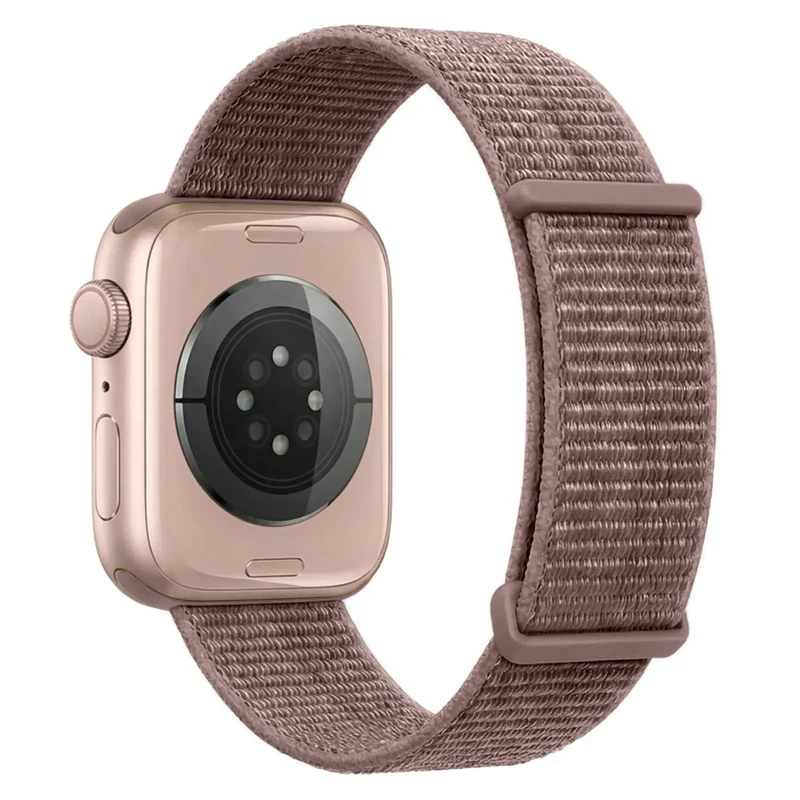 Apple Watch Nylon Loop Armband (Mauve)