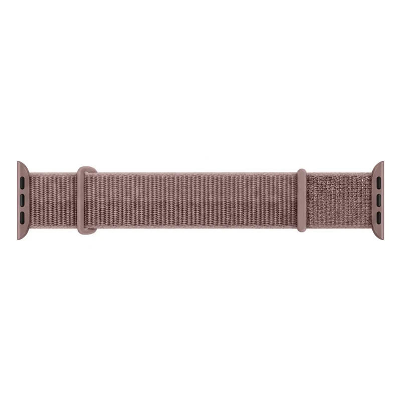 Apple Watch Nylon Loop Armband (Mauve)