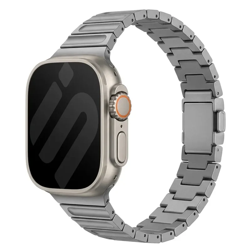 Apple Watch magnetisches Titanarmband (Graphit)