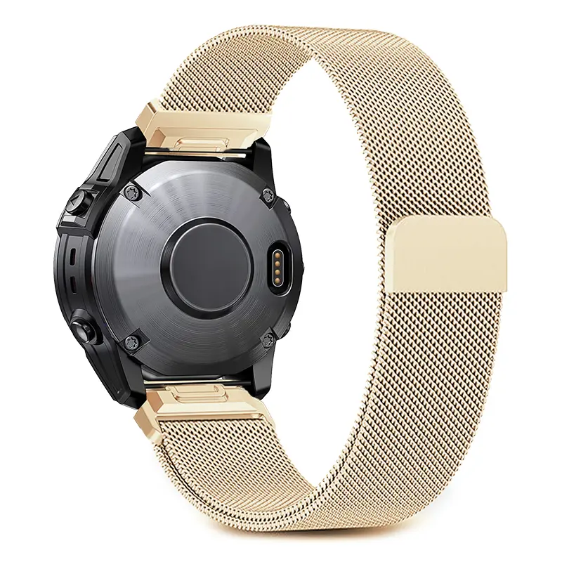 Garmin Epix Pro (Gen 2) 42mm Premium Milanese Armband (Champagner Gold)