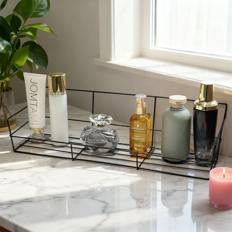 Badezimmer-Regal aus Eisen, wandhängend
