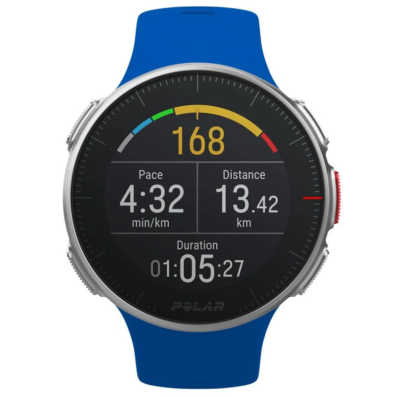 Polar Multifunktionsuhr Vantage V HR Blau M/L