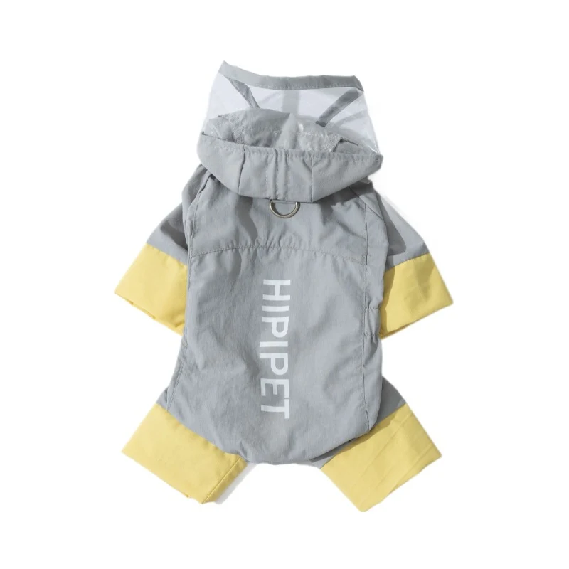 Regenmantel für Hunde, Nylon, wasserdicht