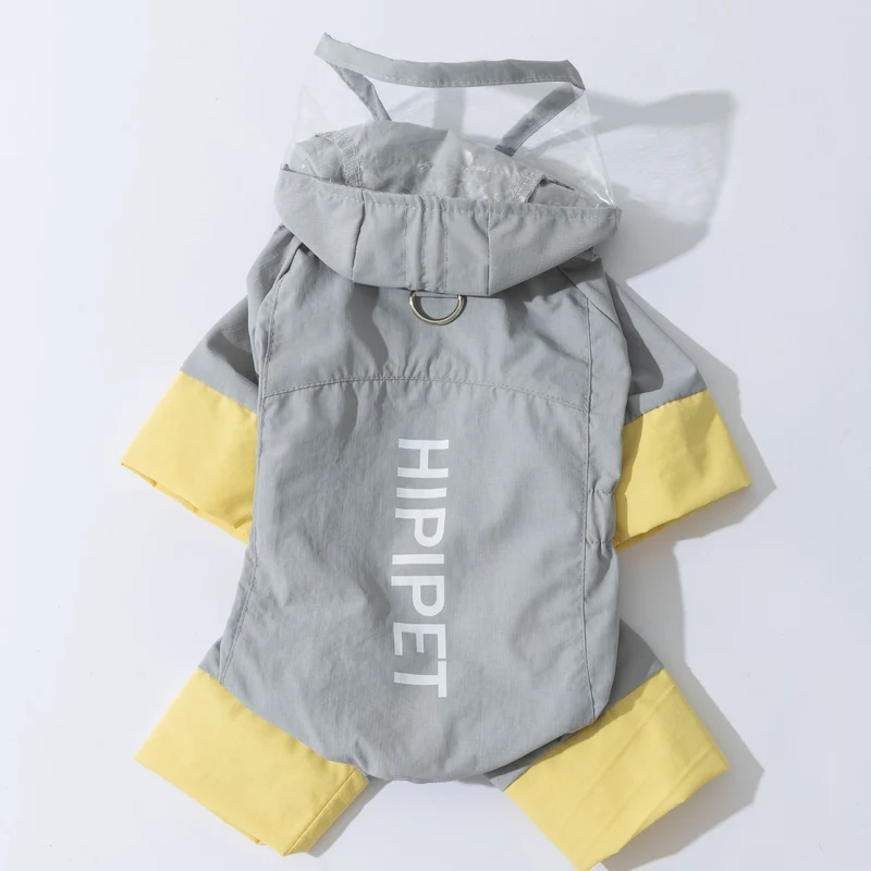 Regenmantel für Hunde, Nylon, wasserdicht