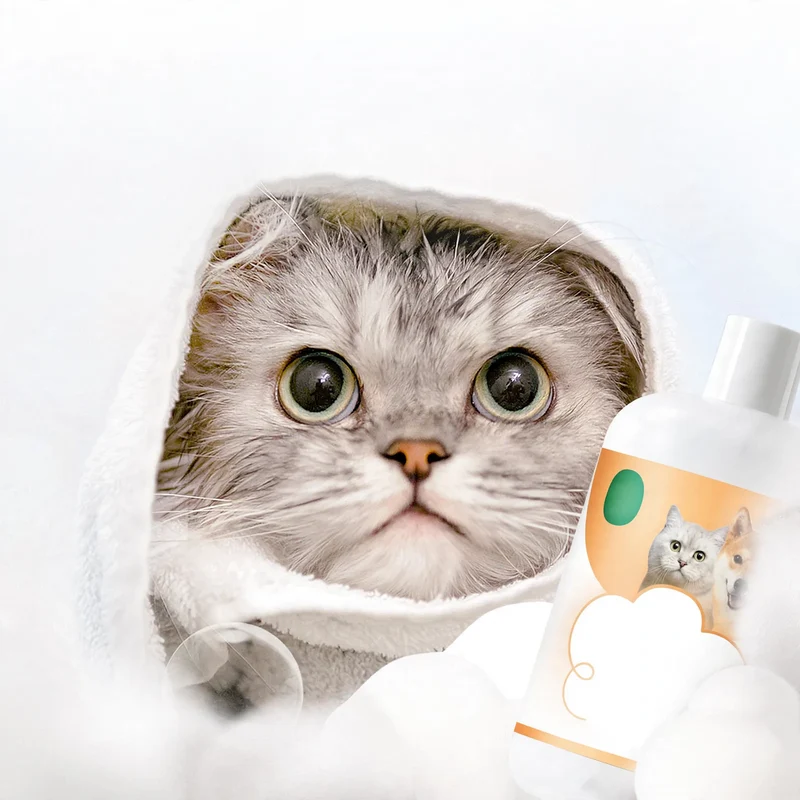 Pflegeshampoo für Hunde und Katzen
