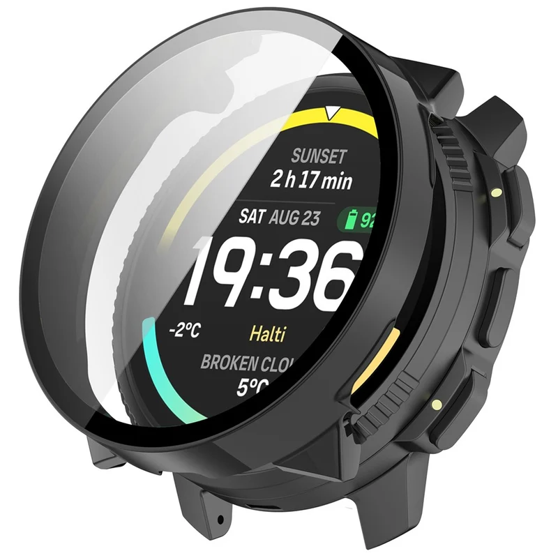 Super Schön Suunto Vertical 2 Glas und Silikon Hülle