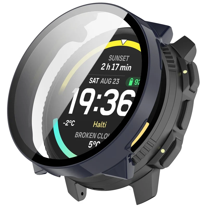 Super Schön Suunto Vertical 2 Glas und Silikon Hülle