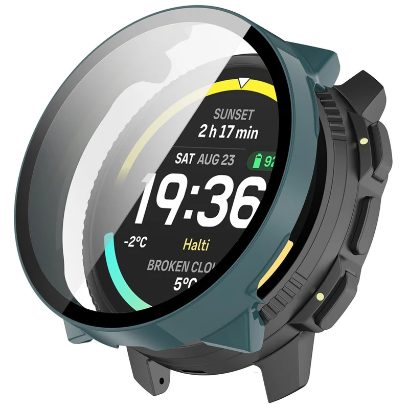 Super Schön Suunto Vertical 2 Glas und Silikon Hülle