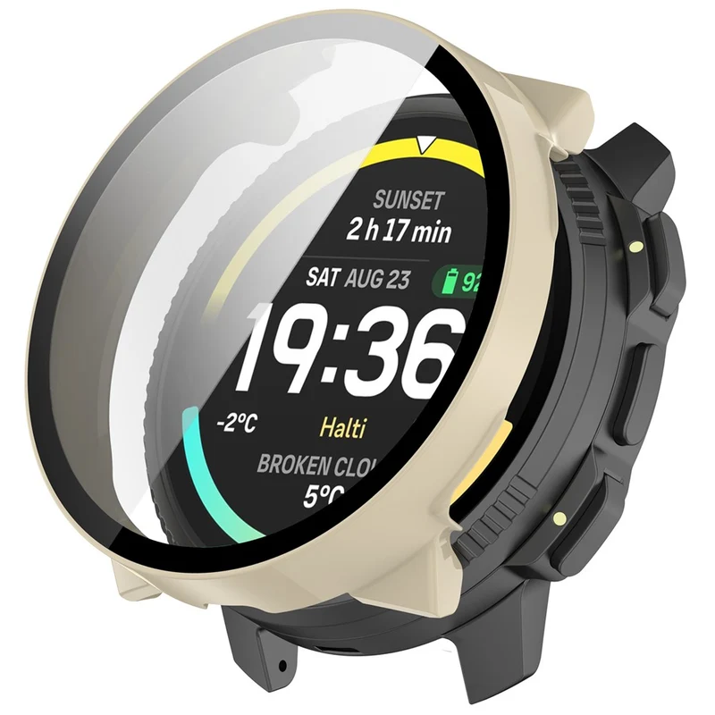 Super Schön Suunto Vertical 2 Glas und Silikon Hülle