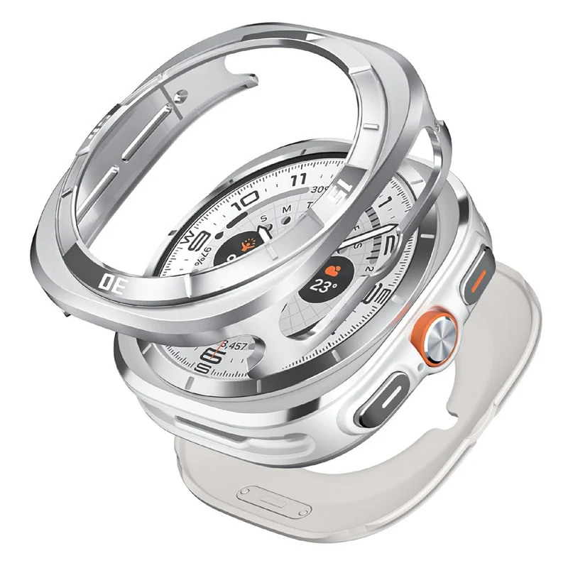 Stilvoll Samsung Galaxy Watch 7 44mm Metall Hülle