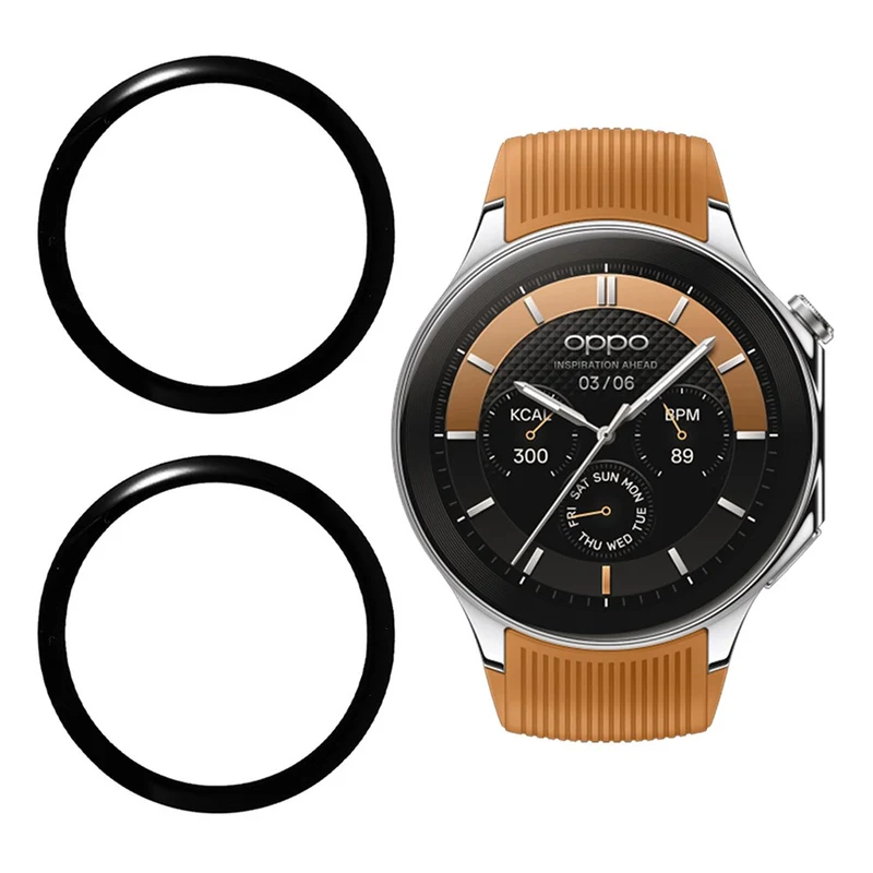 Oppo Watch S Silikon HD Displayschutz