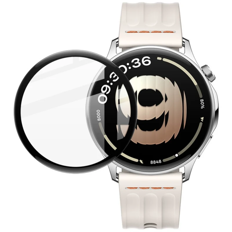 Oppo Watch S Silikon HD Displayschutz