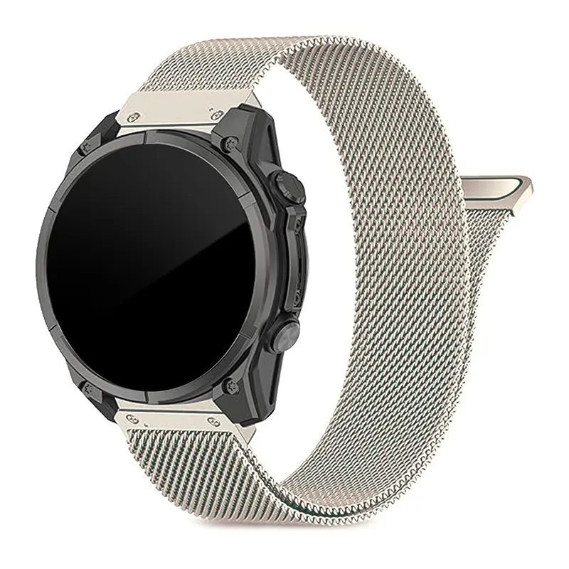 Garmin Approach S62 Premium Milanese Armband (Polarstern)