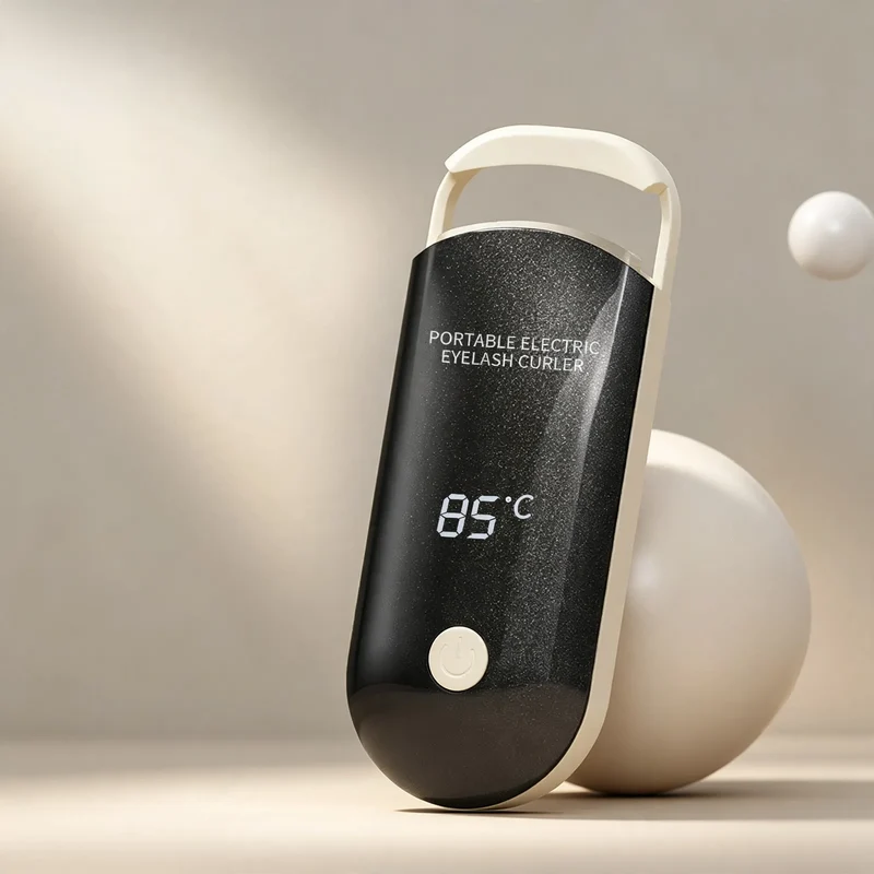 Elektrische Wimpernzange mit Heizung und LCD-Display