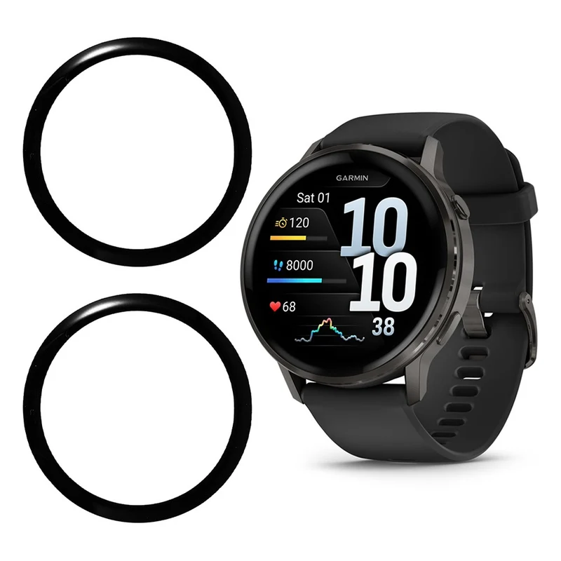 Garmin Venu 4 45mm Silikon HD Displayschutz