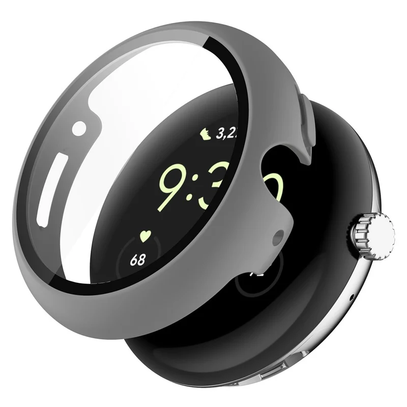 Absolut Gut Google Pixel Watch 4 45mm Glas und Silikon Hülle