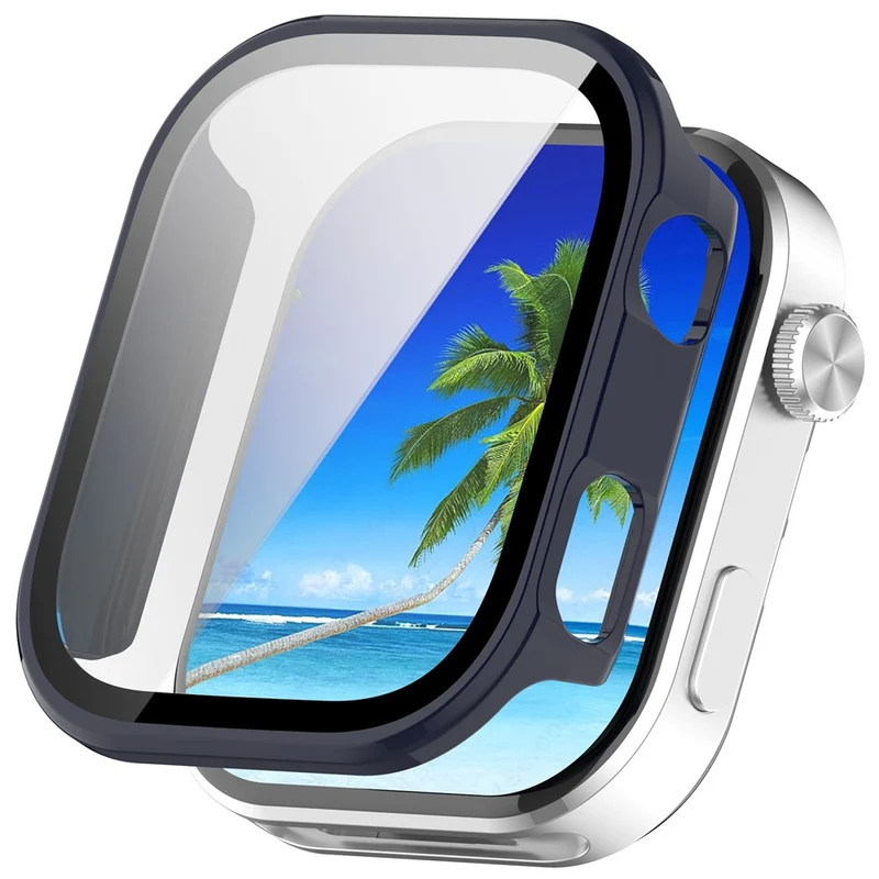 Super Stylisch Xiaomi Redmi Watch 6 Glas und Silikon Hülle