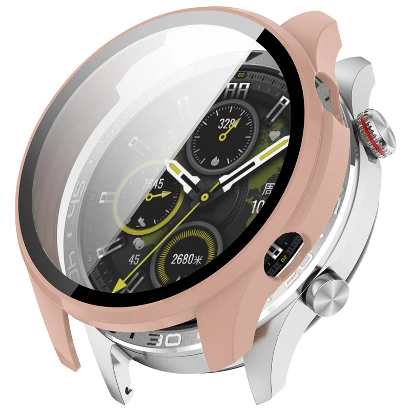 Supersauber Honor Watch 5 Pro Glas und Silikon Hülle