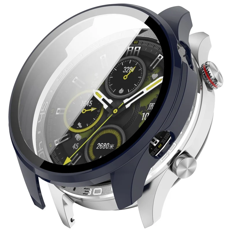 Supersauber Honor Watch 5 Pro Glas und Silikon Hülle