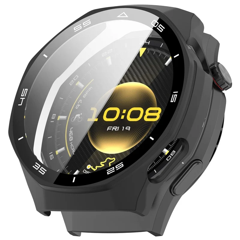 Unglaublich Stylisch Huawei Watch GT 6 Pro 46mm Glas und Silikon Hülle