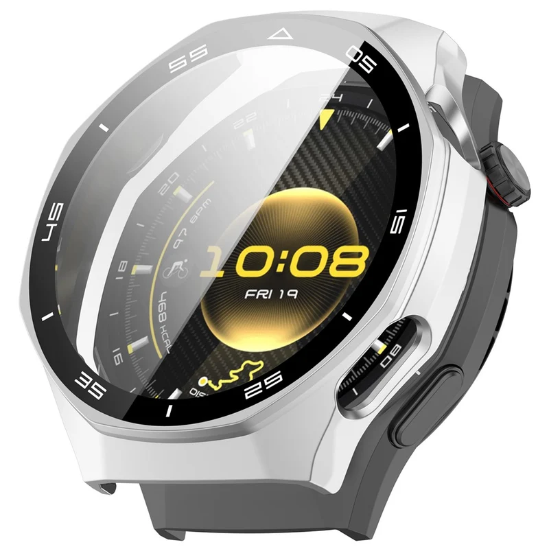 Unglaublich Stylisch Huawei Watch GT 6 Pro 46mm Glas und Silikon Hülle