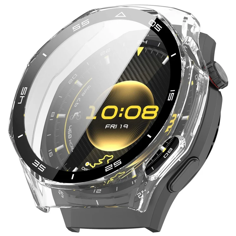 Unglaublich Stylisch Huawei Watch GT 6 Pro 46mm Glas und Silikon Hülle