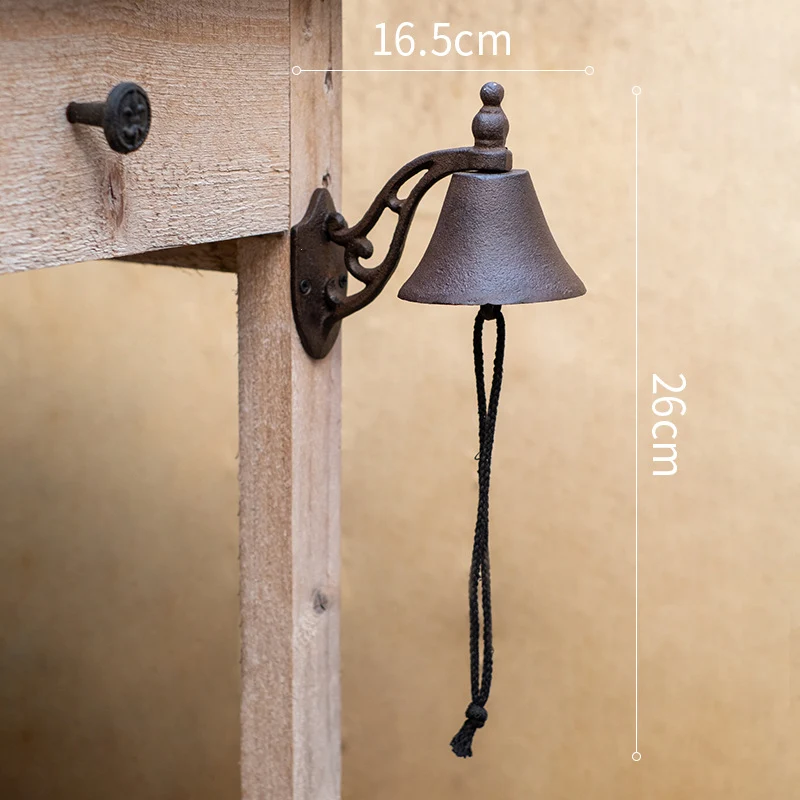 Gusseisen-Tischglocke, Hahn-Design
