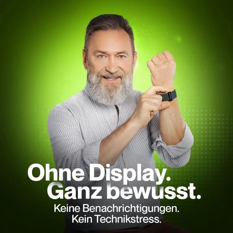 Kardena CARE Vital 2 – Gesundheitsarmband mit SOS-Funktion, Sturzerkennung & sanfter Gesundheitsüberwachung