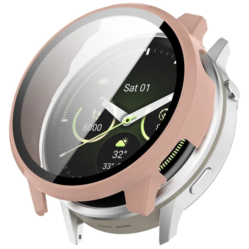 Super Gut Garmin Venu 4 41mm Glas und Silikon Hülle