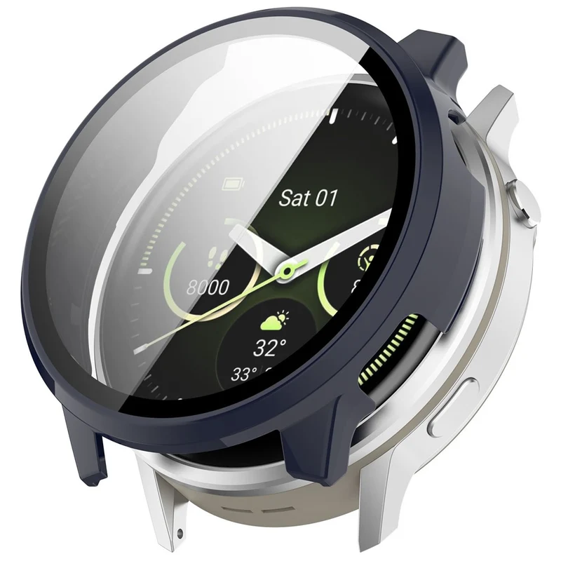 Super Gut Garmin Venu 4 41mm Glas und Silikon Hülle