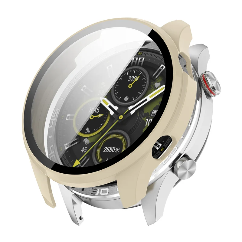 Unglaublich Gut Honor Watch 5 Pro Glas und Silikon Hülle