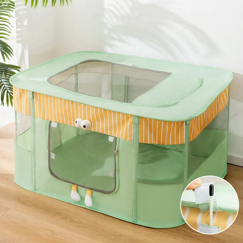 Katzennest mit Wurfbox und Belüftung