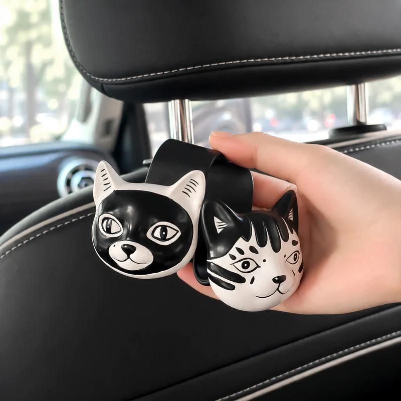 Katzen-Autohänger aus Harz, verschiedene Designs