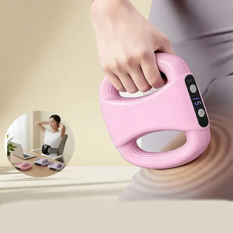 Elektrischer Faszien-Massagering für die Bauchpartie
