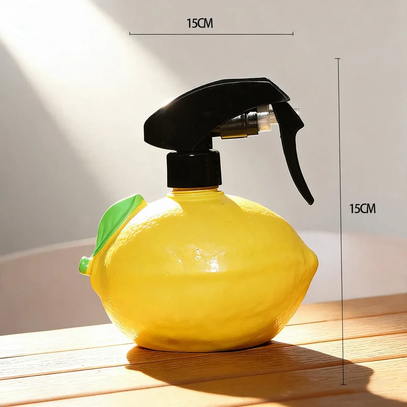 Zitronenförmige Sprühflasche, 200 ml, Handpumpe