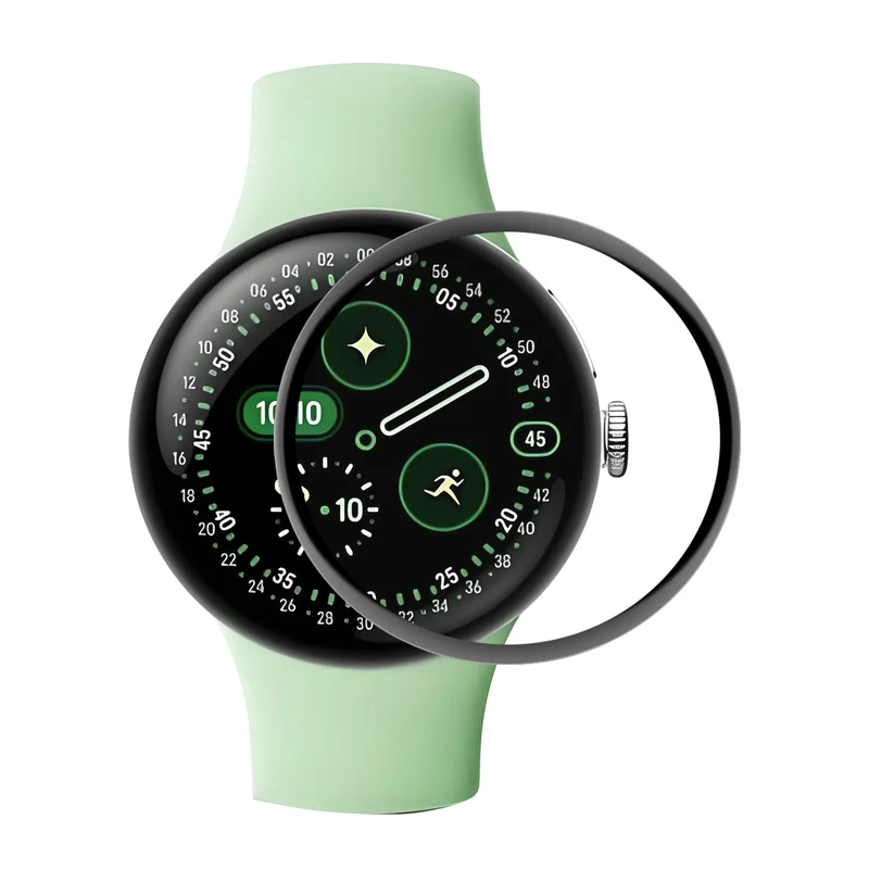 Google Pixel Watch 4 45mm Silikon Displayschutz