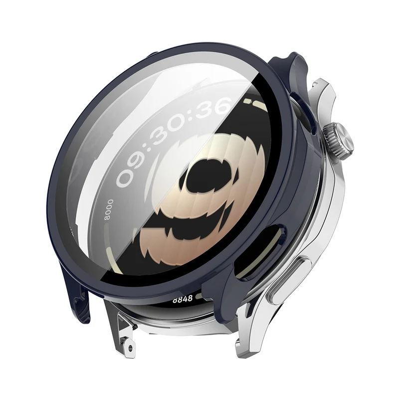 Unglaublich Gut Oppo Watch S Glas und Silikon Hülle