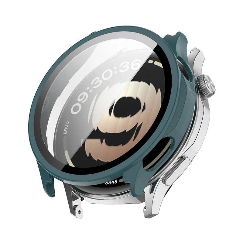 Unglaublich Gut Oppo Watch S Glas und Silikon Hülle