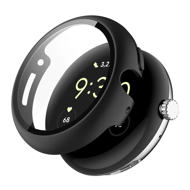 Auffallend Modisch Google Pixel Watch 4 41mm Glas und Silikon Hülle