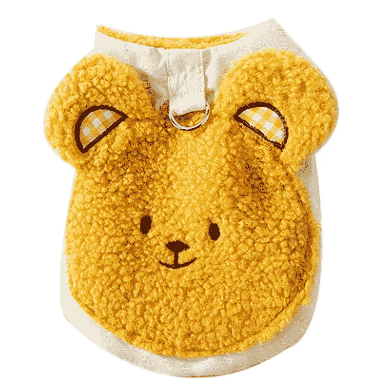 Hundemantel mit Bärenmotiv, Polyester