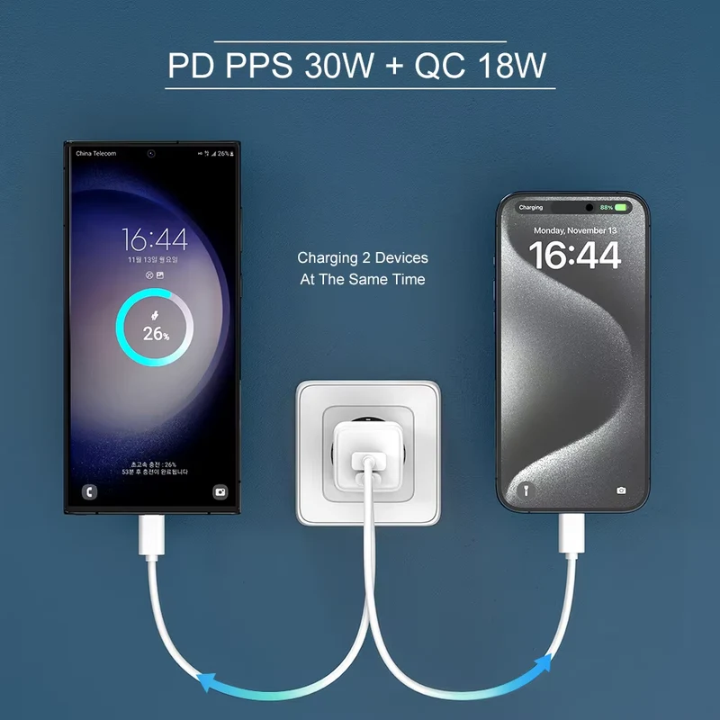 Ladestecker 35Watt USB-A + USB-C