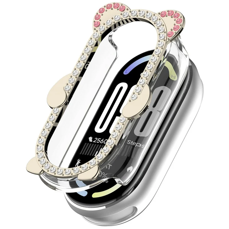 Super Stylisch Xiaomi Smart Band 10 Strass Hülle