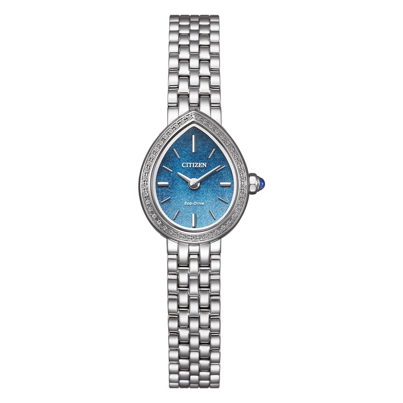 Citizen L Rainell EX1540-58L Damen Armbanduhr Blau • Eco-Drive Solar • Limited Edition