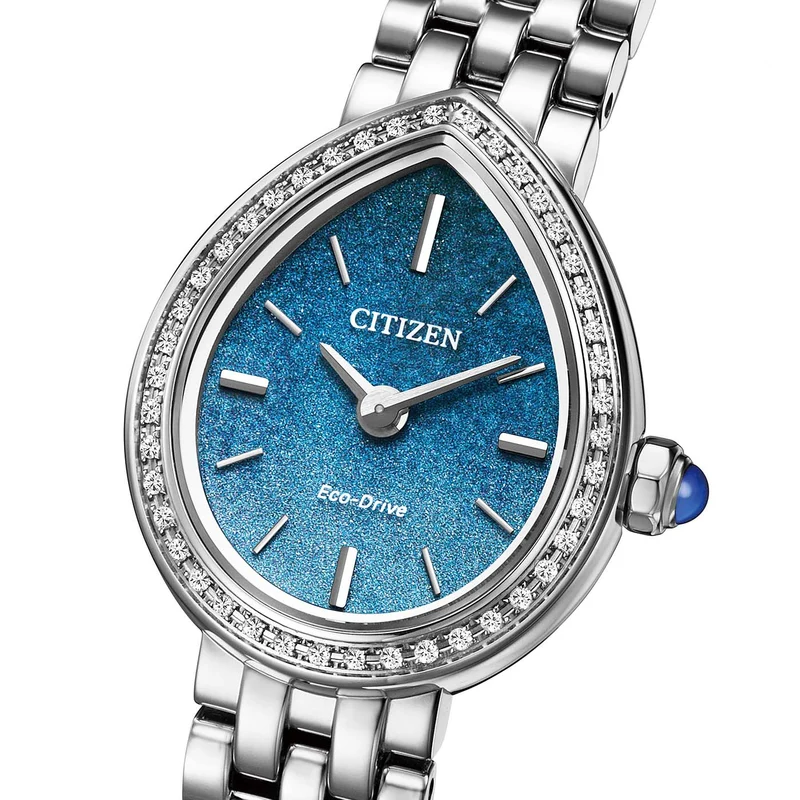 Citizen L Rainell EX1540-58L Damen Armbanduhr Blau • Eco-Drive Solar • Limited Edition