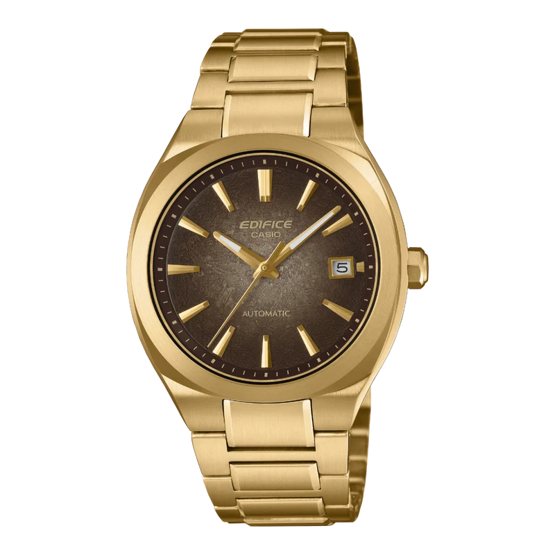 Casio EFK-200DG-5AER Edifice Herren Automatik • Saphirglas • Durchsichtiger Gehäuseboden