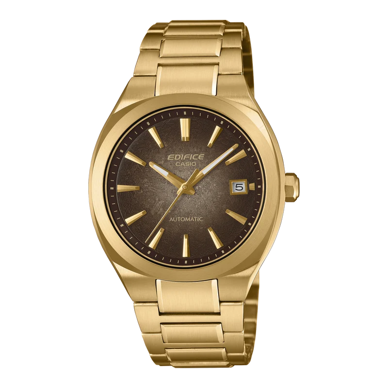 Casio EFK-200DG-5AER Edifice Herren Automatik • Saphirglas • Durchsichtiger Gehäuseboden